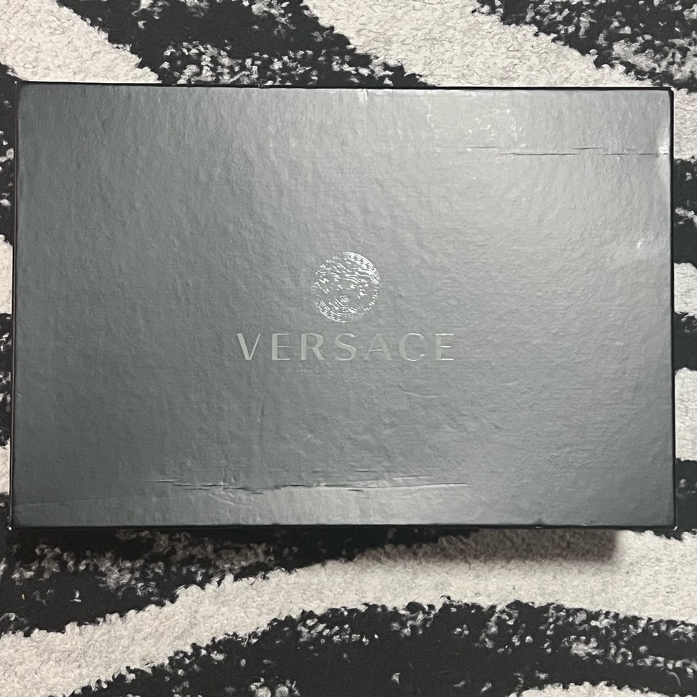 Versace Greca Logo Patch Sneakers - image 3